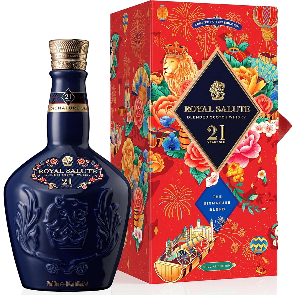Chivas Regal Royal Salute 21 Years - Lunar New Year Special Edition - Blended Scotch Whisky 40% 0,7l