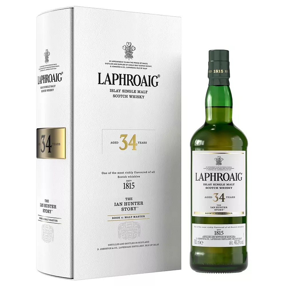 Laphroaig 34 Years - Ian Hunter Story Book 4 - Single Malt Scotch Whisky 46,2% 0,7l
