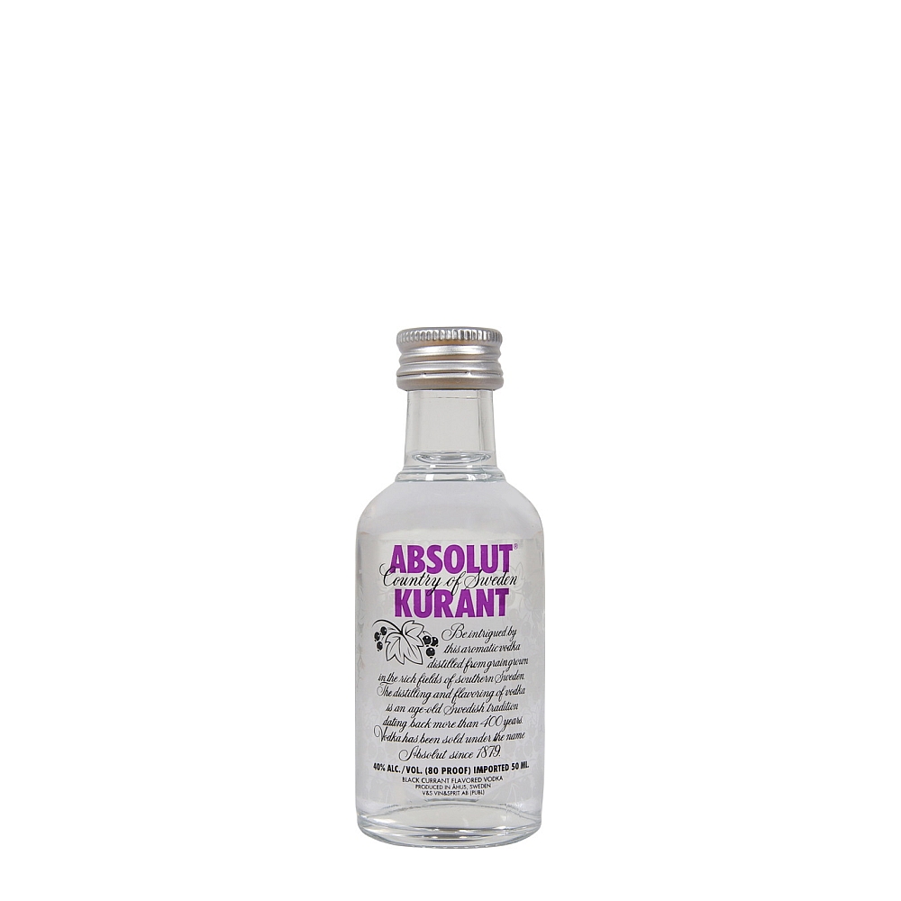 Absolut Vodka Kurant 40% 0,05l