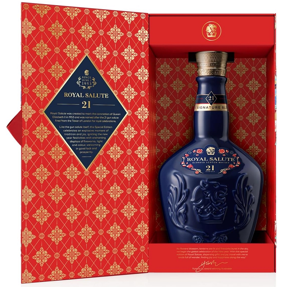 Chivas Regal Royal Salute 21 Years - Lunar New Year Special Edition - Blended Scotch Whisky 40% 0,7l