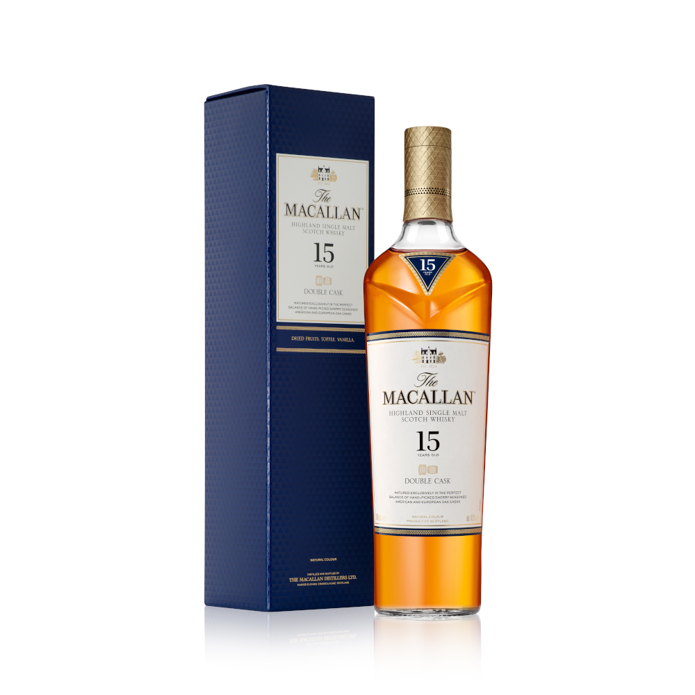 The Macallan 15 Years Double Cask Single Malt Scotch Whisky 43% 0,7l
