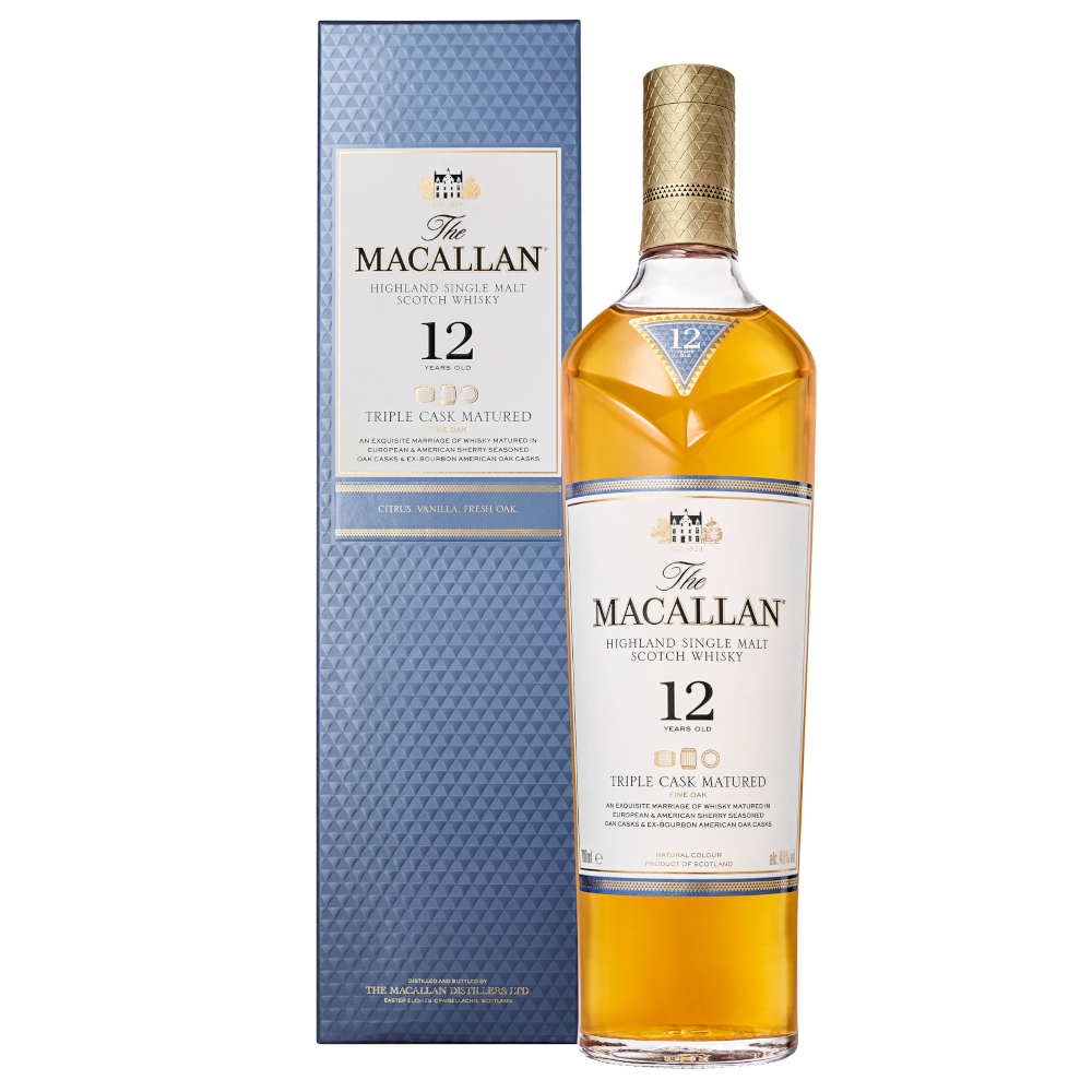The Macallan 12 Jahre Triple Cask Fine Oak Single Malt Whisky