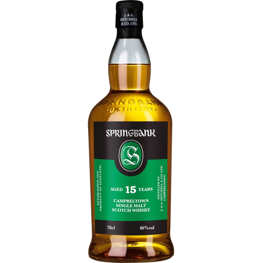 Springbank 15 Years Campbeltown Single Malt Scotch Whisky 46% 0,7l