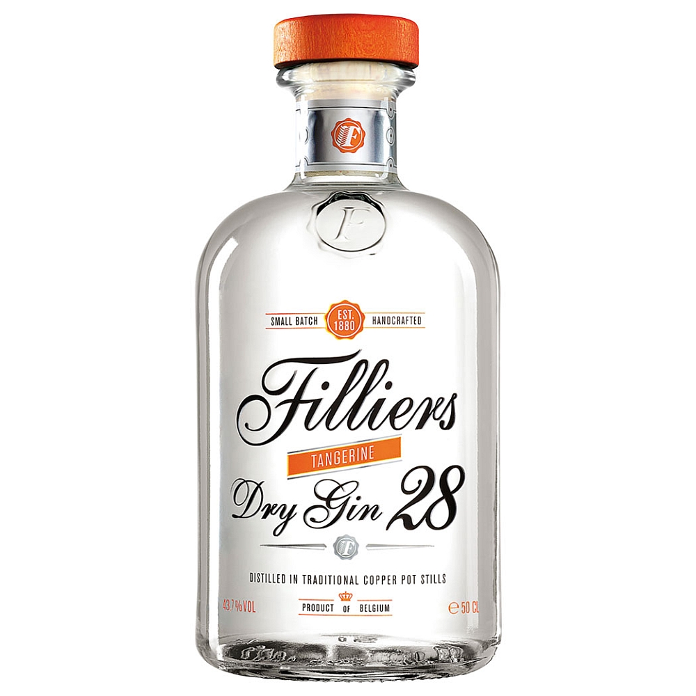 Filliers Dry Gin 28 Tangerine 43,7% 0,5l