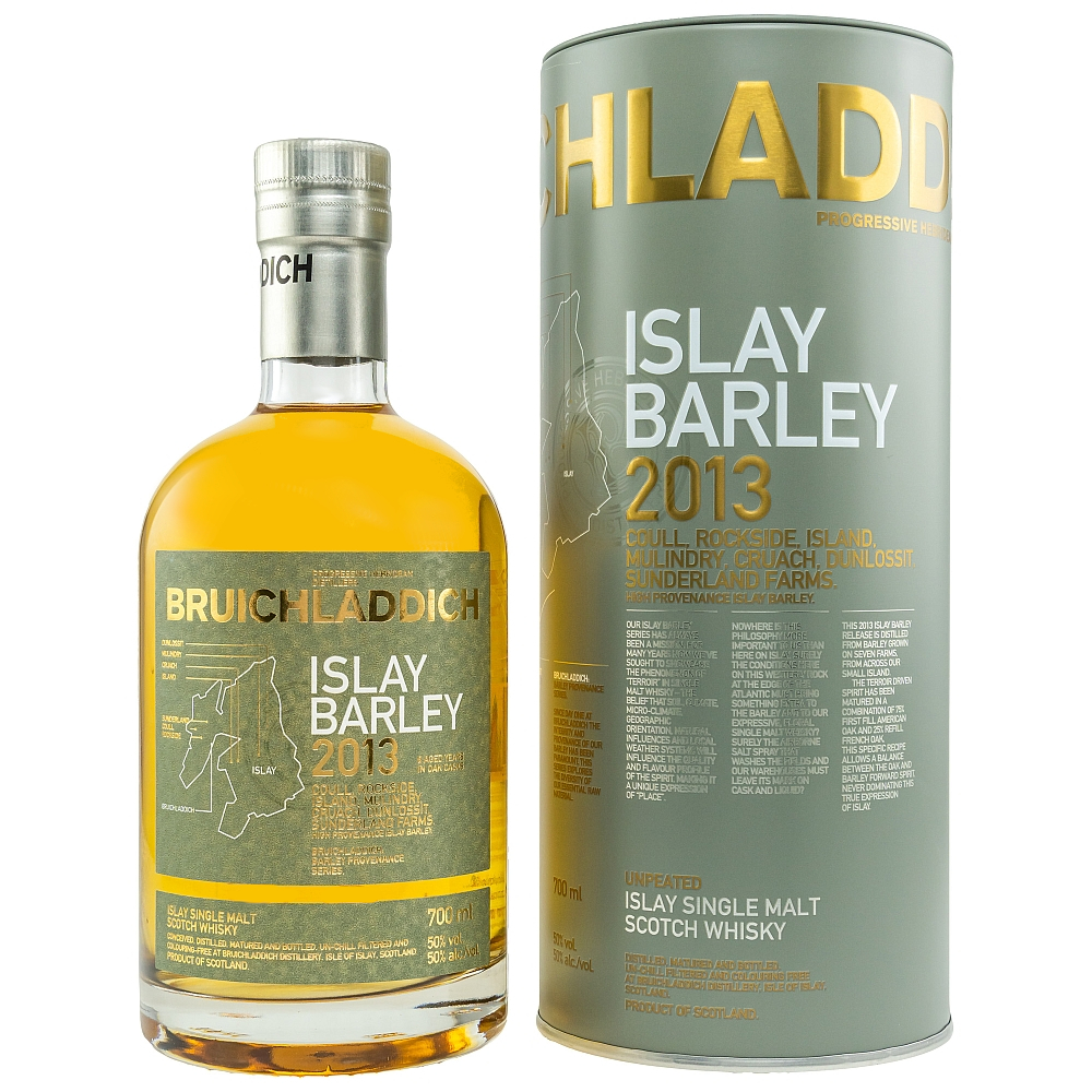 Bruichladdich Islay Barley 2013 Islay Single Malt Scotch Whisky 50% 0,7l