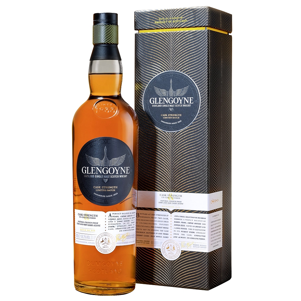 Glengoyne Cask Strength Highland Single Malt Scotch Whisky 59,5% 0,7l
