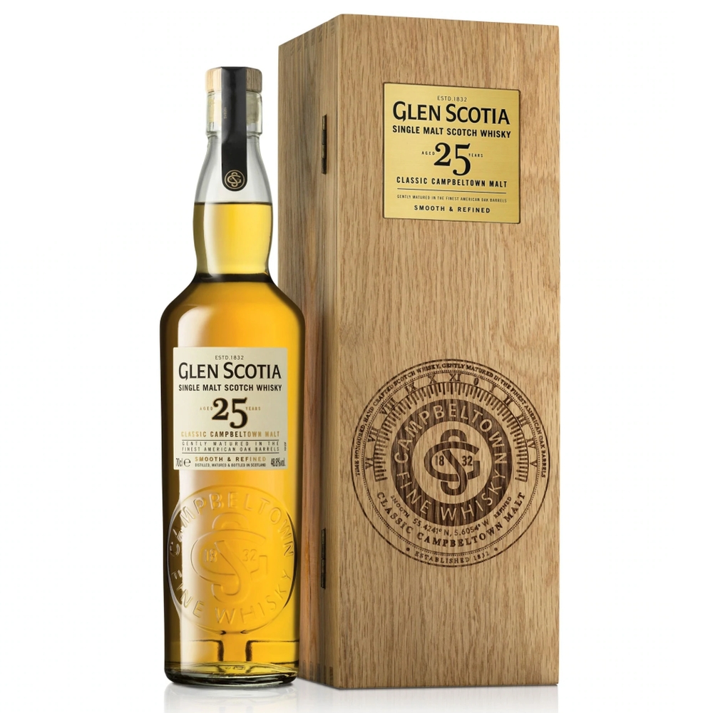 Glen Scotia 25 Years Classic Campbeltown Single Malt Scotch Whisky 48,8% 0,7l