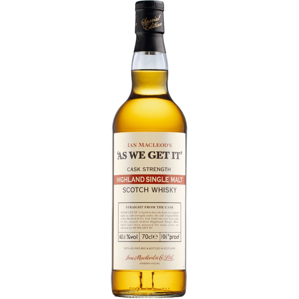 Ian Macleods As We Get It! Highland Single Malt Scotch Whisky 60,6% 0,7l