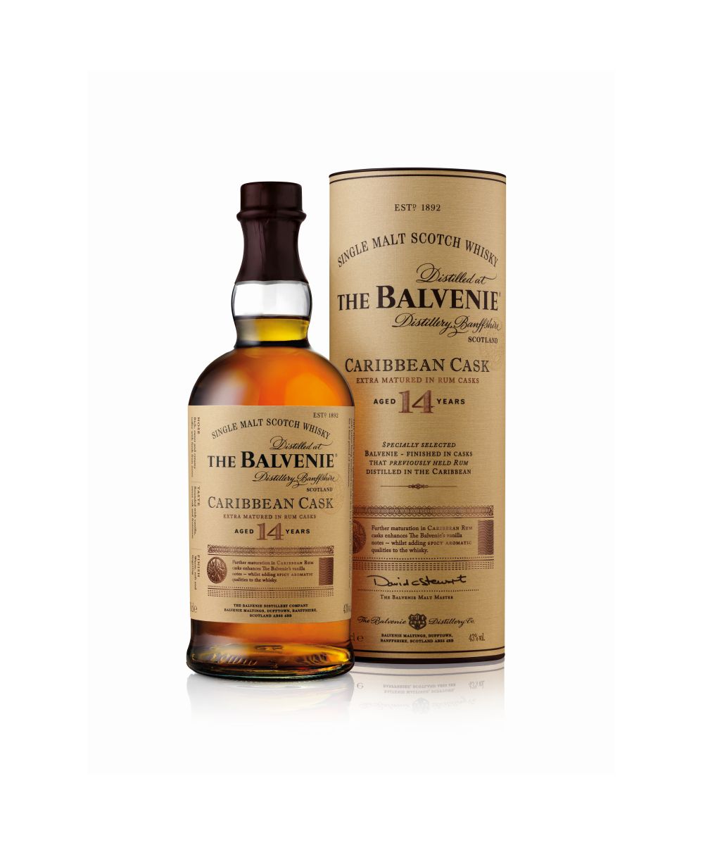 The Balvenie 14 Years Caribbean Cask Single Malt Scotch Whisky 43% 0,7l