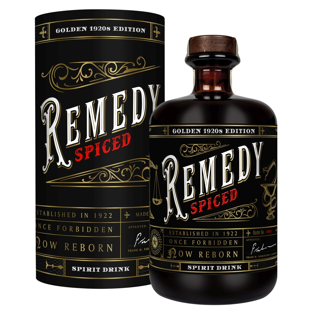 Remedy Spiced Spirit Drink Golden 1920s Edition 41,5% 0,7l
