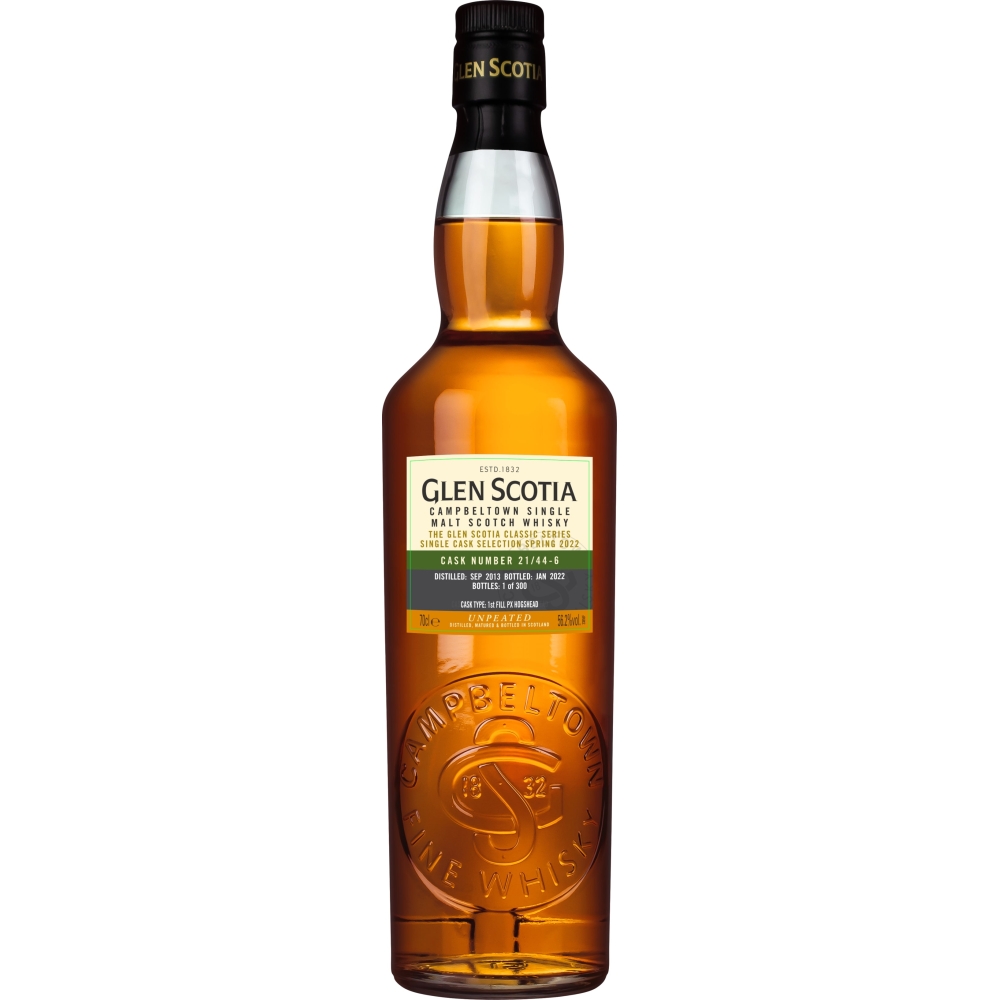 Glen Scotia Single Malt Scotch Whisky Vintage 2013 1st Fill PX Hogshead #6 56,2% 0,7l