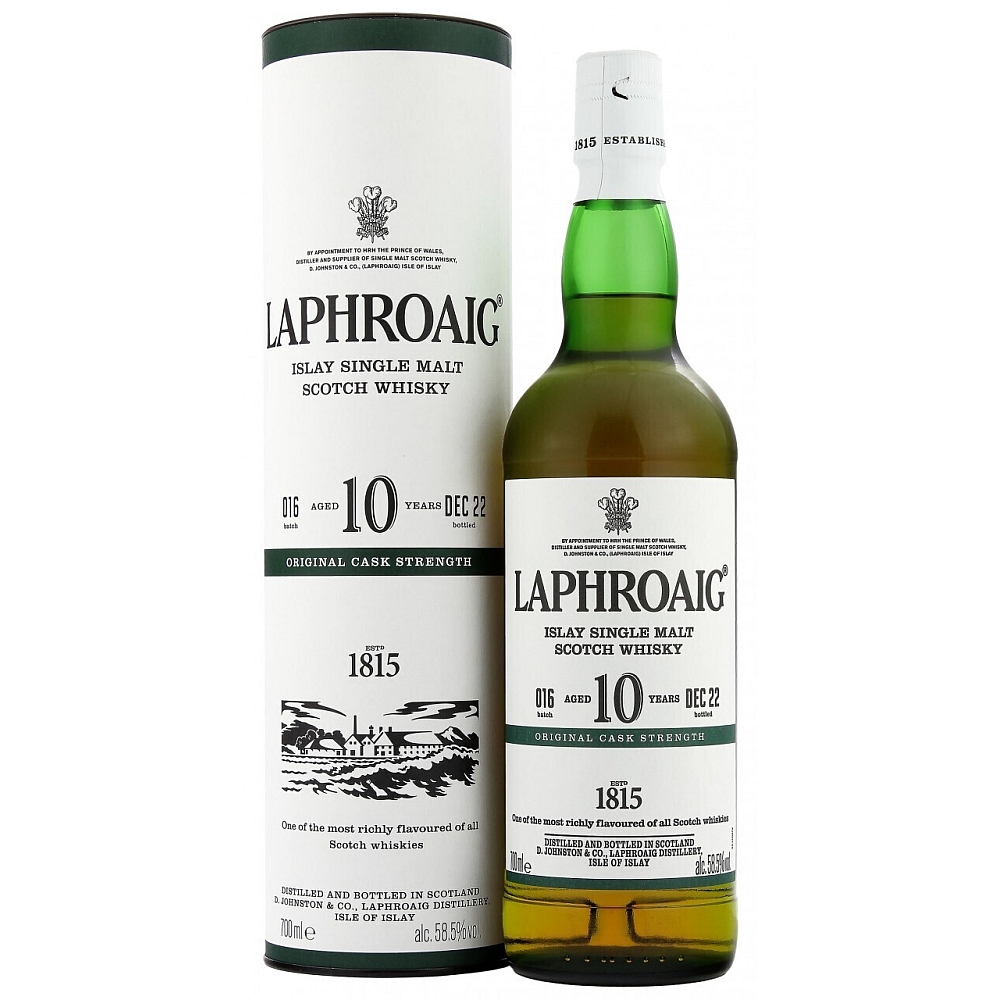 Laphroaig 10 Years Cask Strength Batch 16 Single Malt Scotch Whisky 58,5% 0,7l
