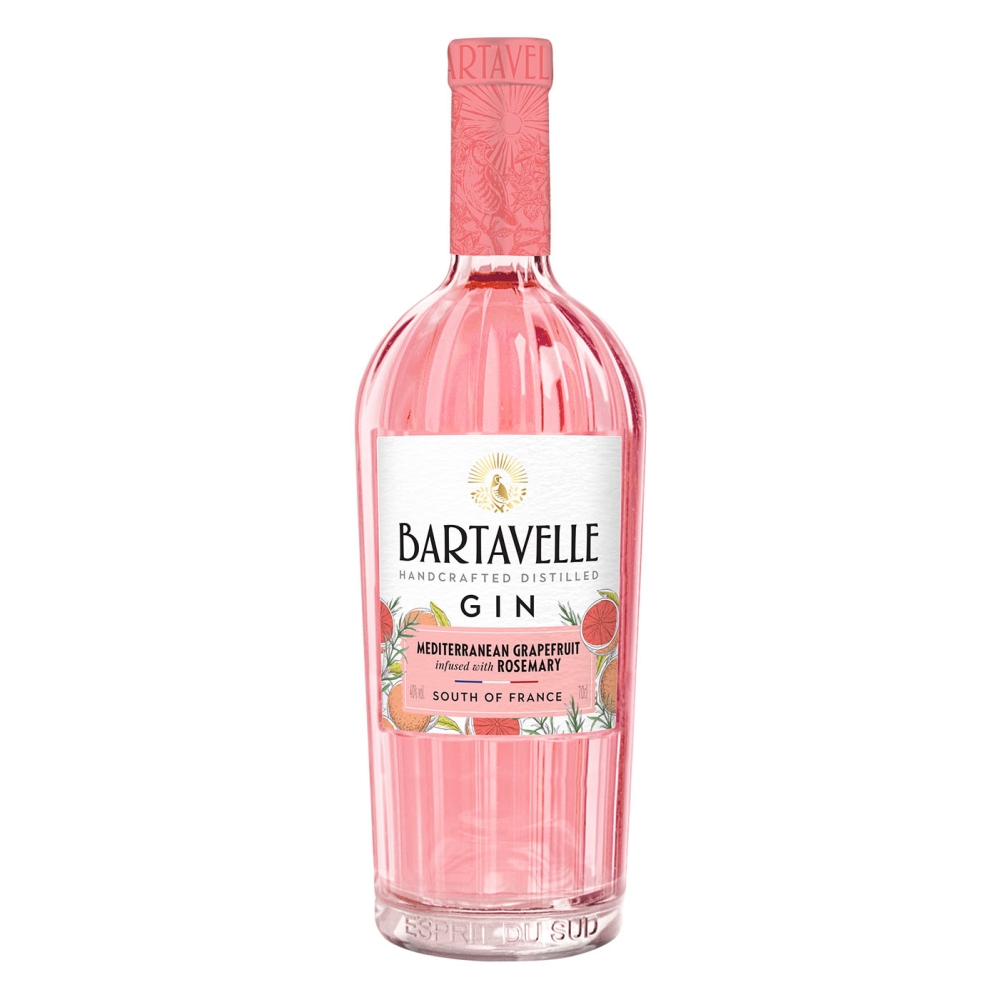 Bartavelle Mediterranean Grapefruit & Rosemary Gin 40% 0,7l