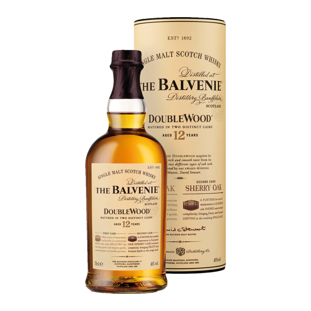 The Balvenie 12 Years Double Wood Single Malt Scotch Whisky 40% 0,7l