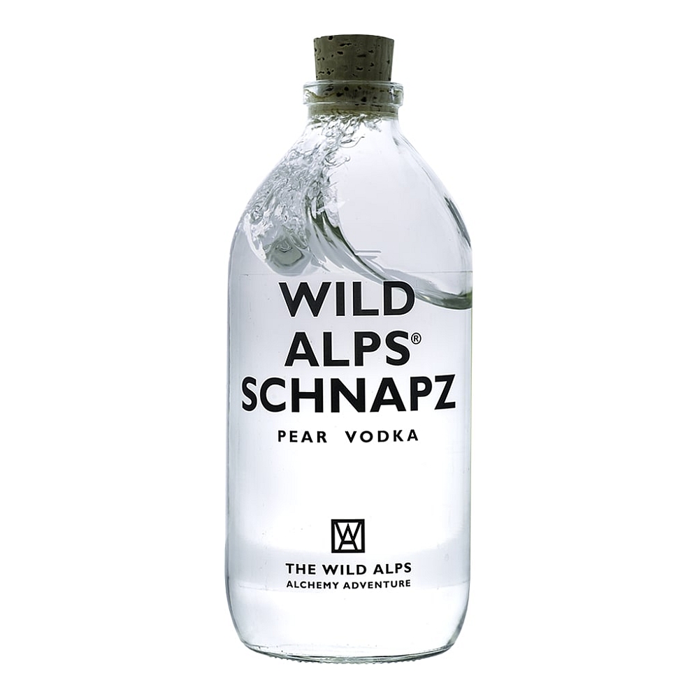 The Wild Alps Schnapz Pear Vodka 40% 0,5l