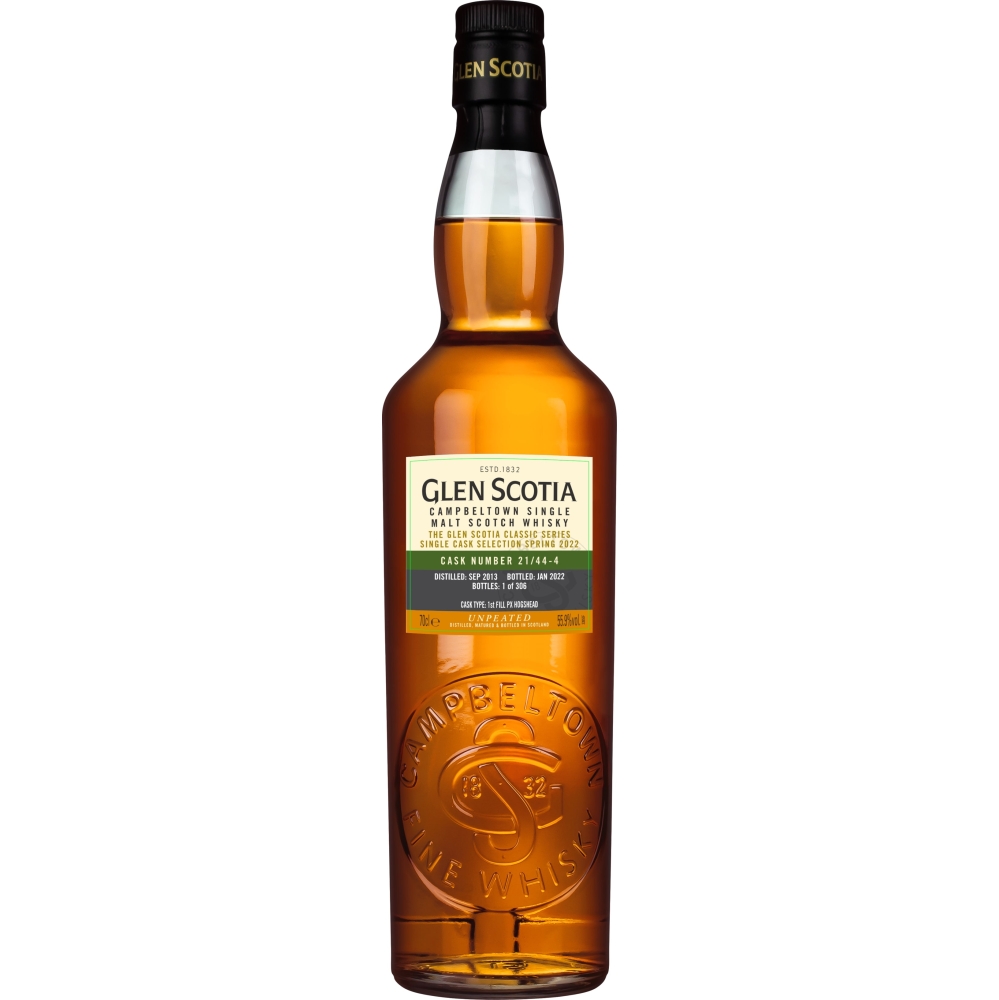 Glen Scotia Single Malt Scotch Whisky Vintage 2013 1st Fill PX Hogshead #7 55,9% 0,7l