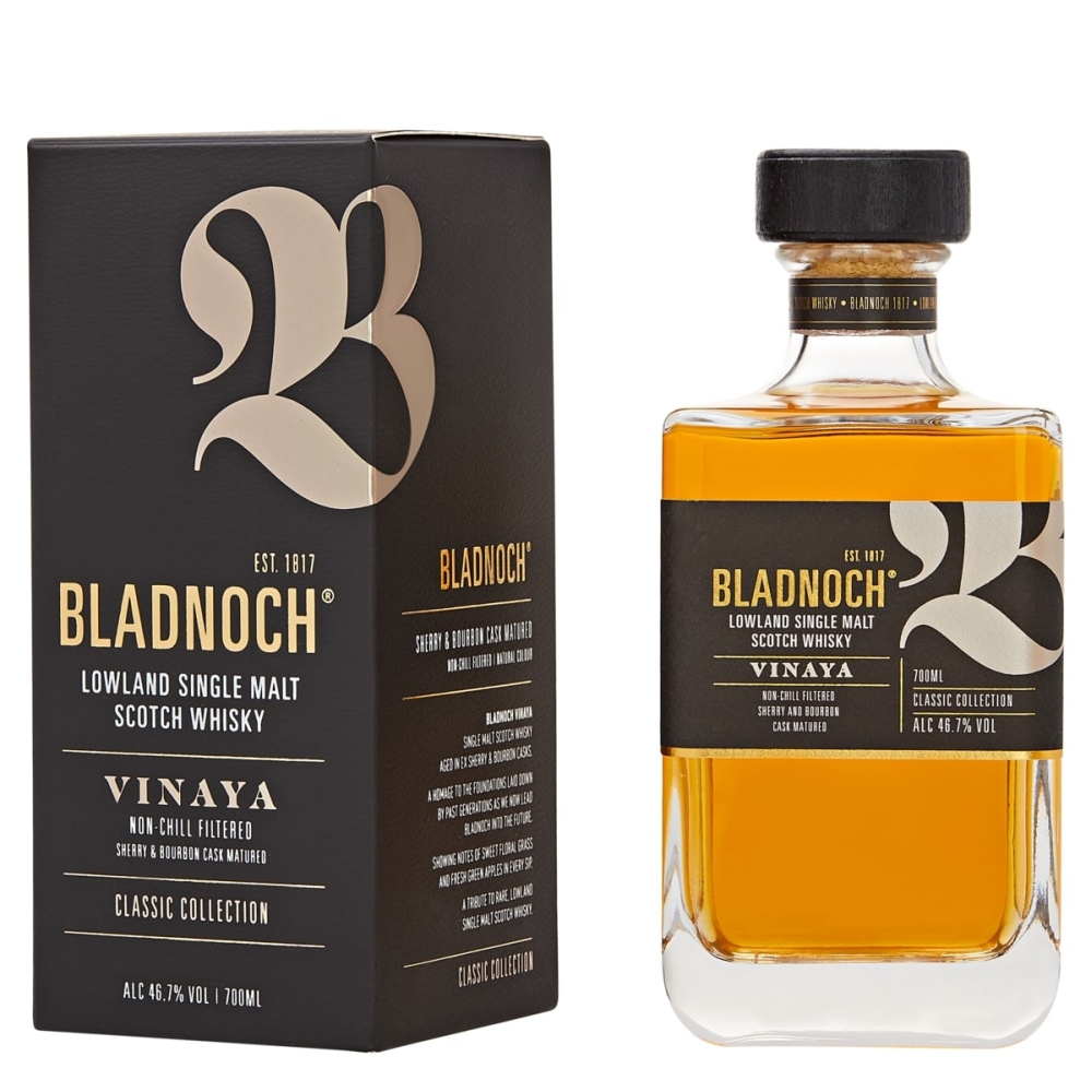 Bladnoch Vinaya Lowland Single Malt Scotch Whisky 46,7% 0,7l