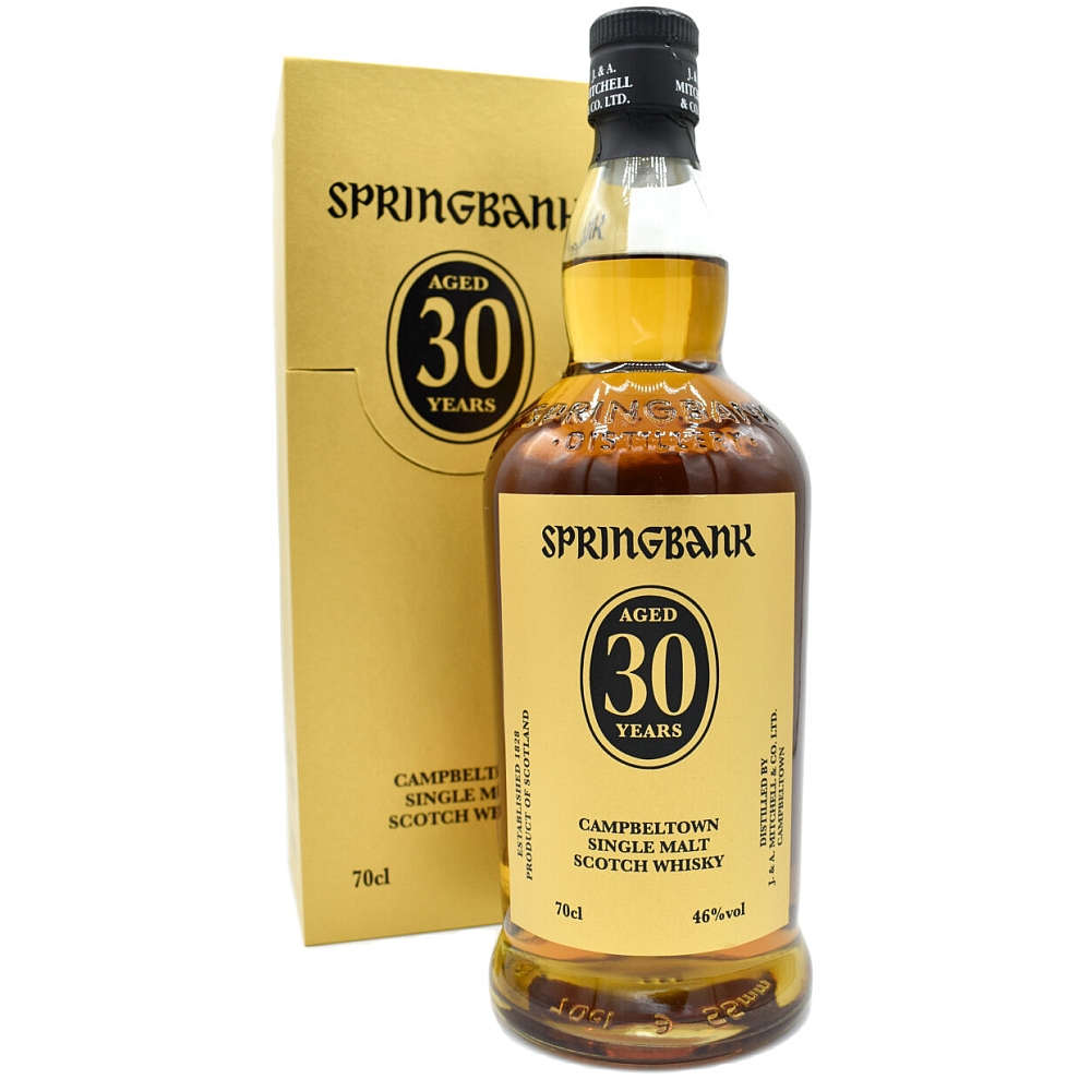 Springbank 30 Years Campbeltown Single Malt Scotch Whisky 46% 0,7l