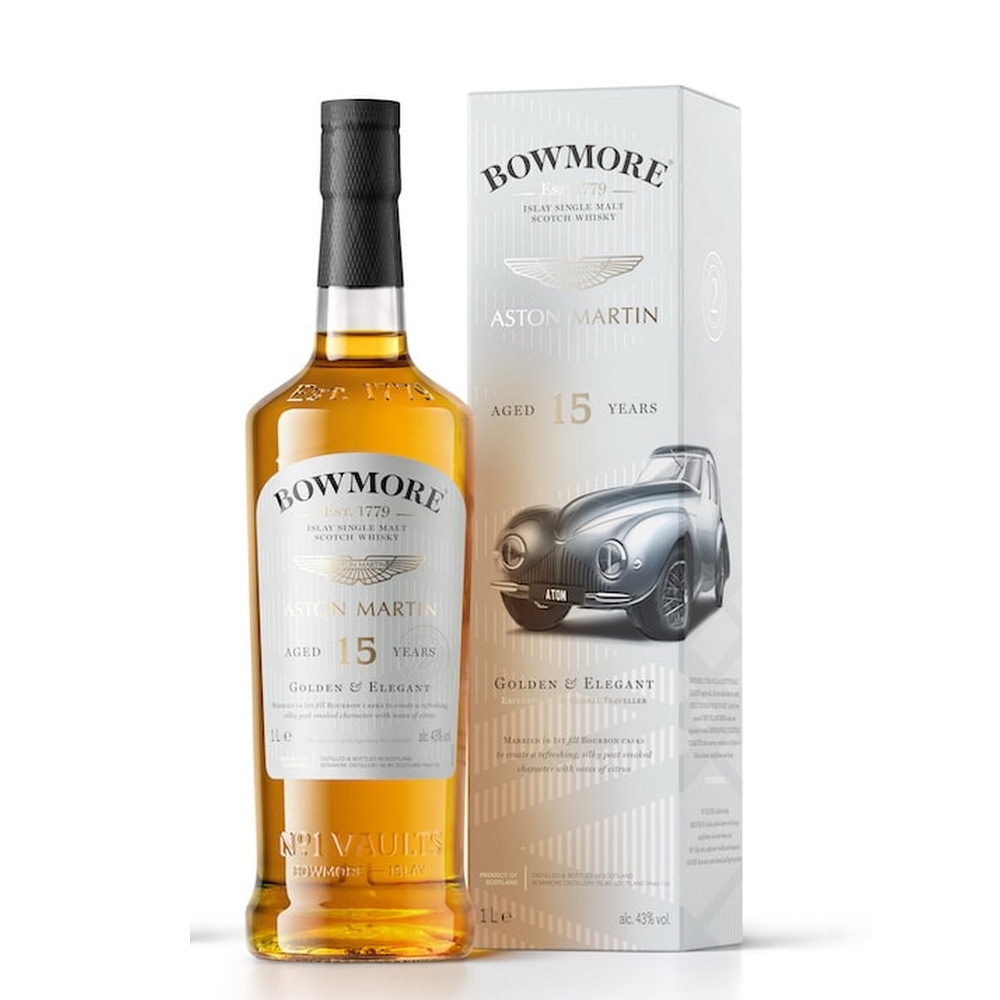 Bowmore 15 Years Aston Martin Edition 2 Golden & Elegant 43% 1,0l