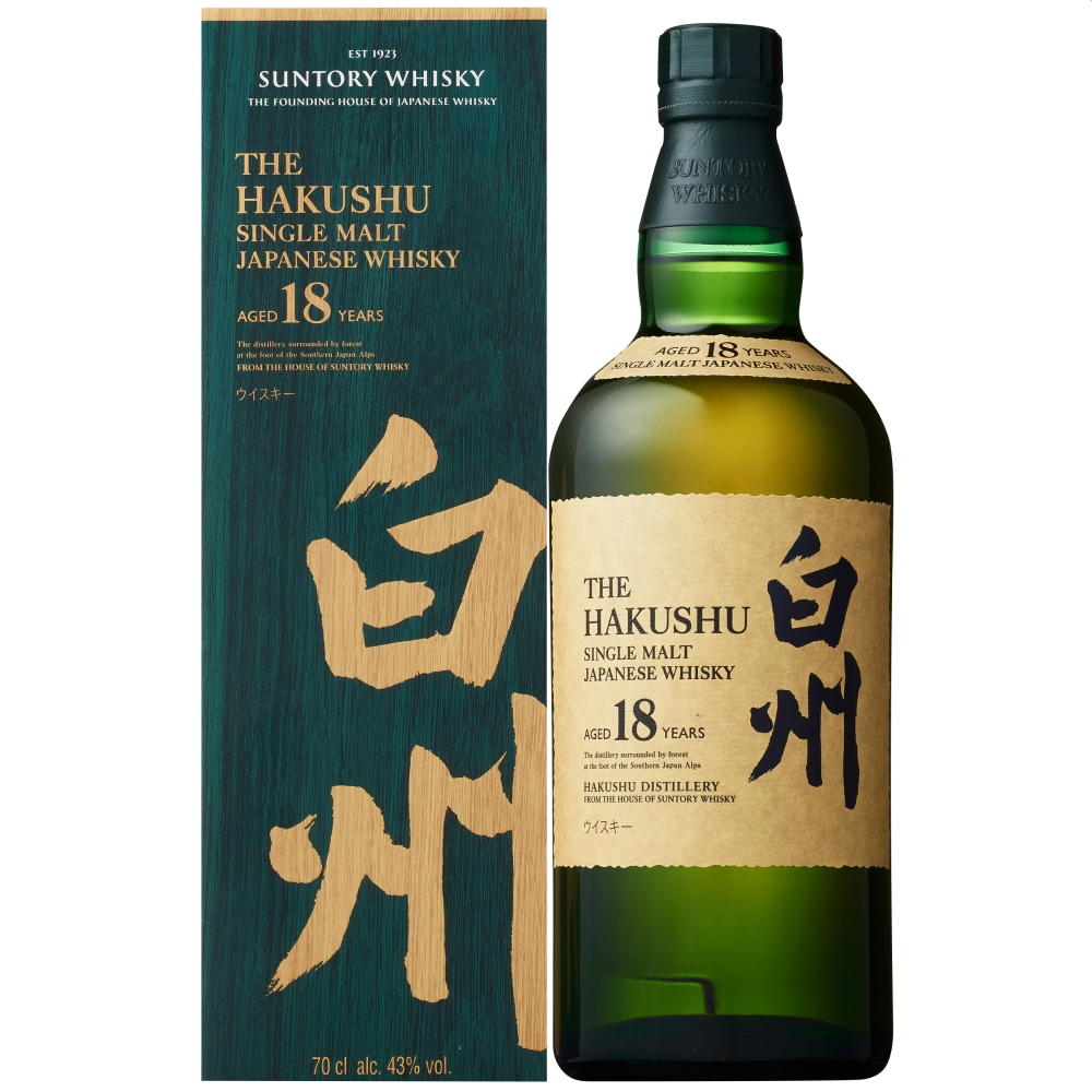 The Hakushu 18 Jahre Single Malt Japanese Whisky