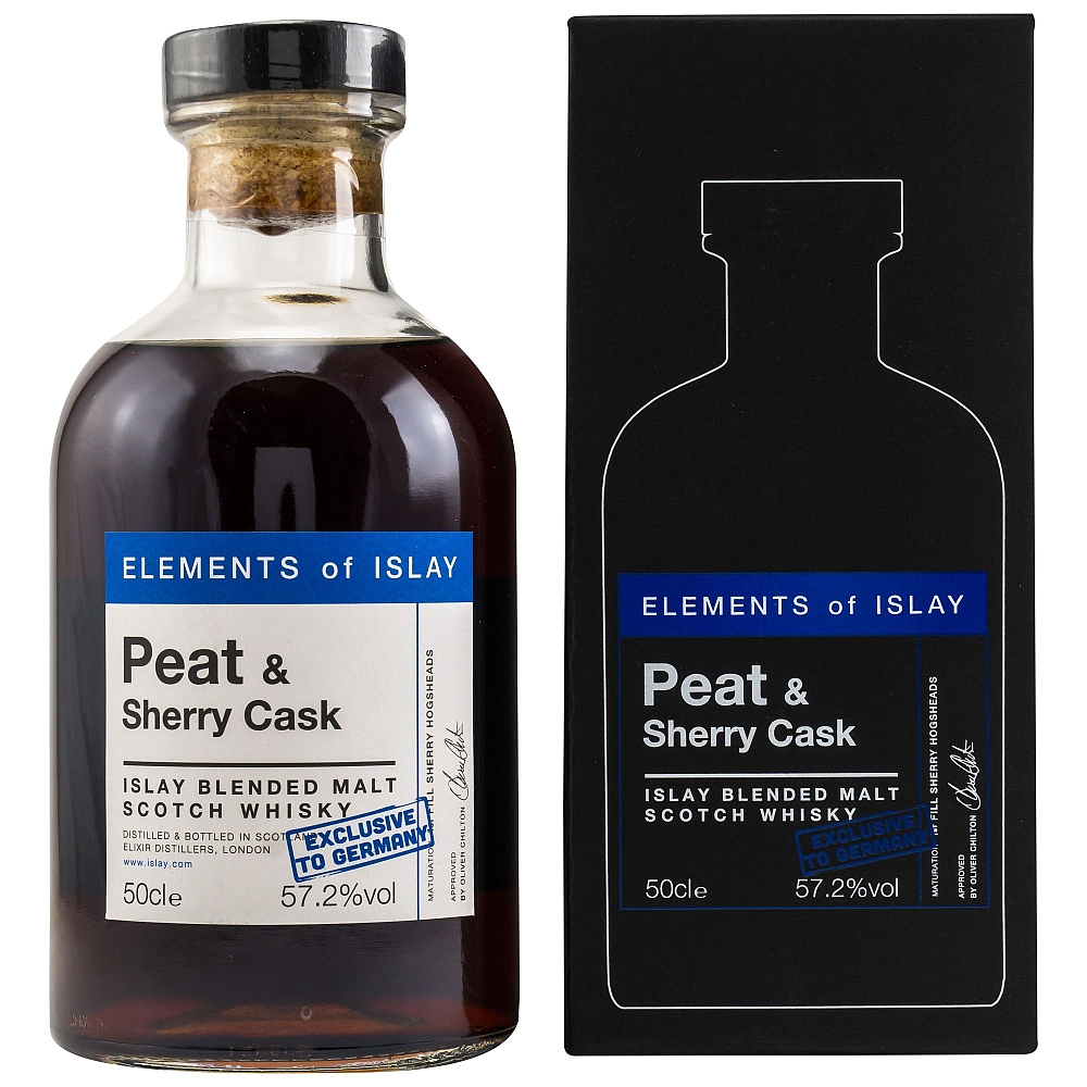 Elements of Islay Peat & Sherry Cask Islay Blended Malt Scotch Whisky 57,2% 0,5l