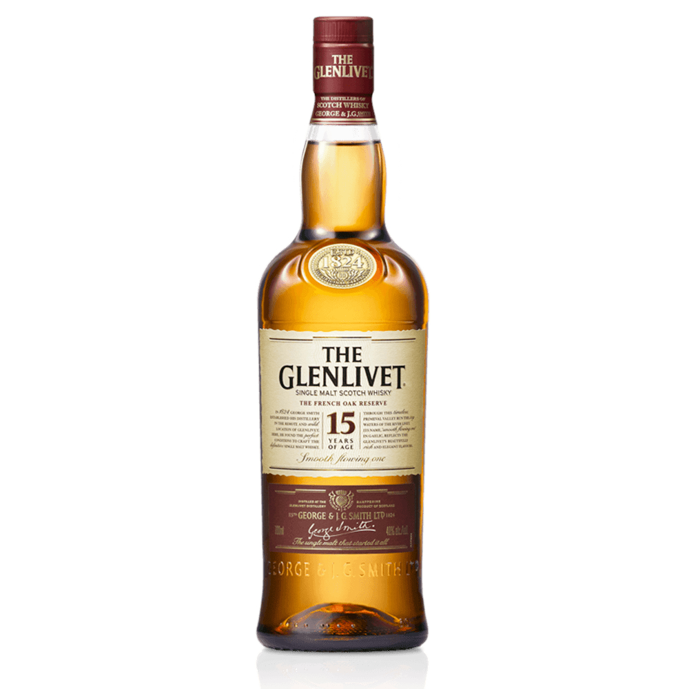 The Glenlivet 15 Years The French Oak Reserve Single Malt Whisky 40% 0,7l