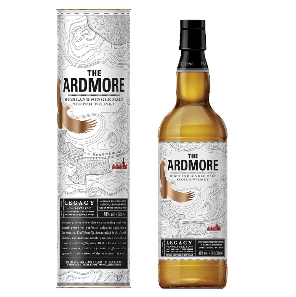 Ardmore Legacy Highland Single Malt Scotch Whisky 40% 0,7l
