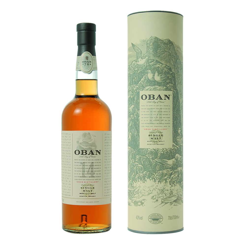 Oban 14 Years Single Malt Scotch Whisky 43% 0,7l