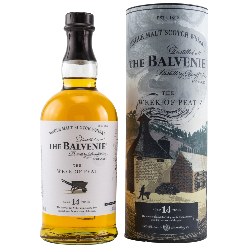 The Balvenie 14 Years Week of Peat Single Malt Scotch Whisky 48,3% 0,7l