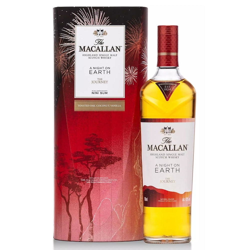 The Macallan - A Night on Earth The Journey - Highland Single Malt Scotch Whisky 43% 0,7l