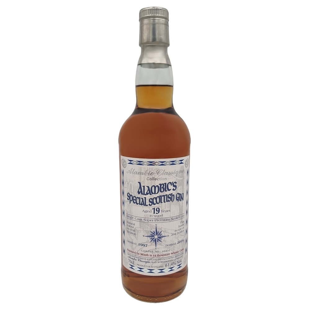 Alambic's Special Scottish Gin 19 Years - Bowmore Whisky Cask Finish - 61,4% 0,7l