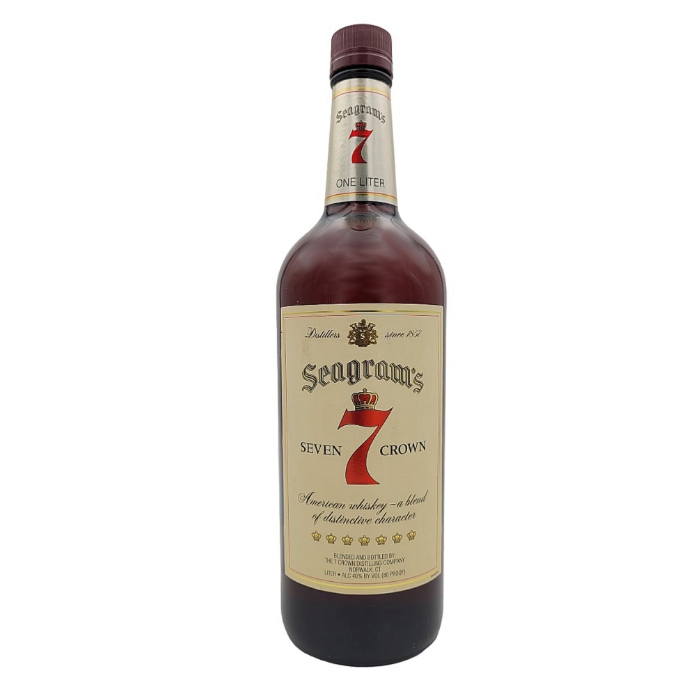 Seagram's 7 Crown Blended American Whiskey 40% 1,0l