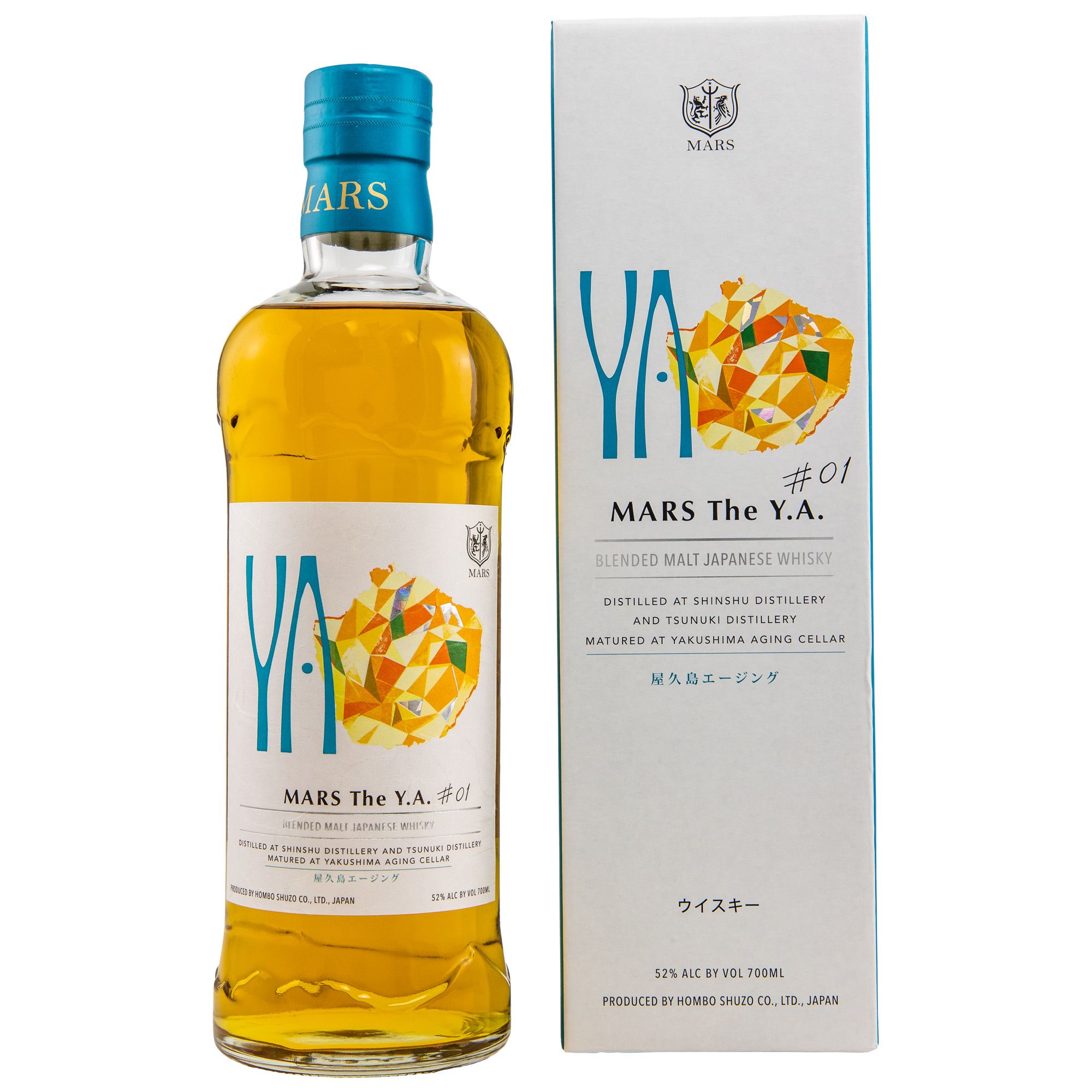Mars The Y.A. #01 Japanese Blended Malt Whisky 52% 0,7l