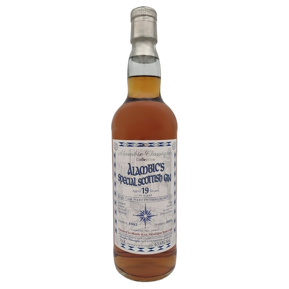 Alambic's Special Scottish Gin 19 Years - Nicaragua Rum Cask Finish - 63,6% 0,7l