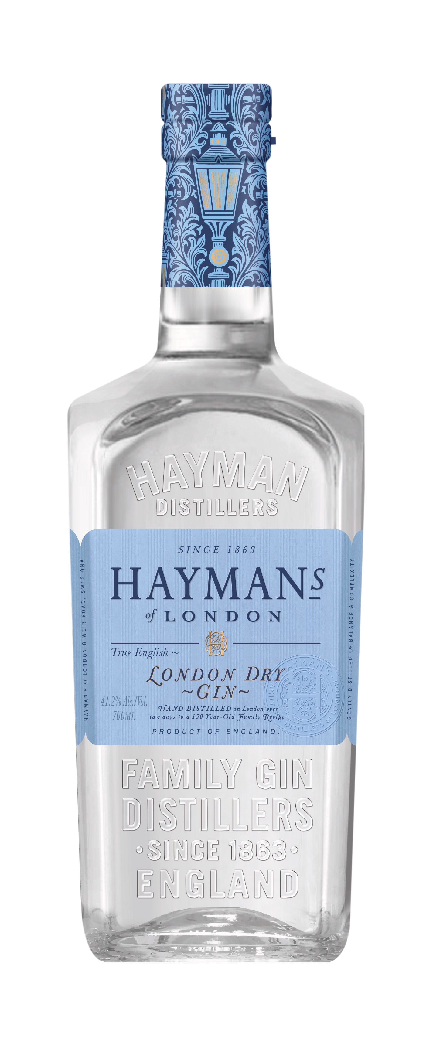 Hayman’s of London London Dry Gin 41,2% 0,7l