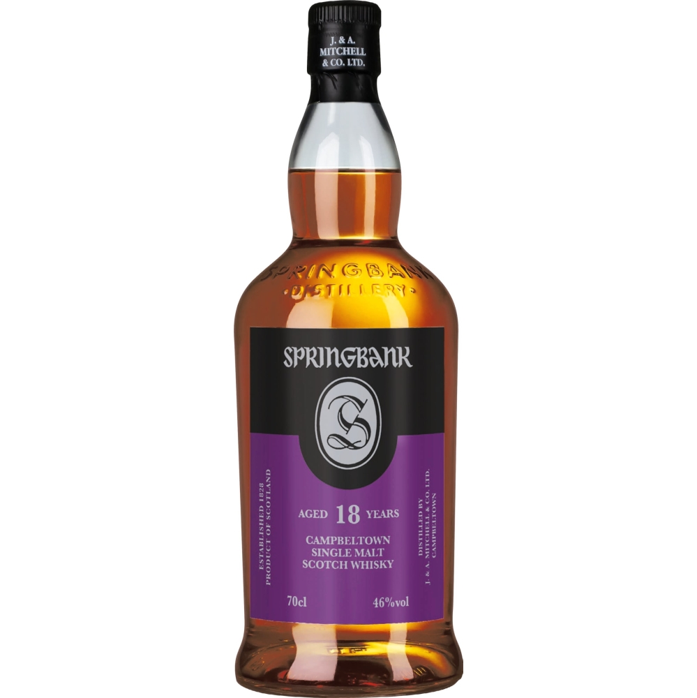 Springbank 18 Years Release 2022 Campbeltown Single Malt Scotch Whisky 46% 0,7l