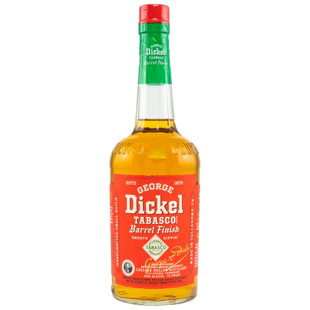George Dickel Tennessee Blended Whisky Tabasco Barrel Finish 35% 0,7l