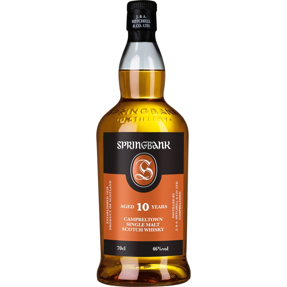 Springbank 10 Years Campbeltown Single Malt Scotch Whisky 46% 0,7l