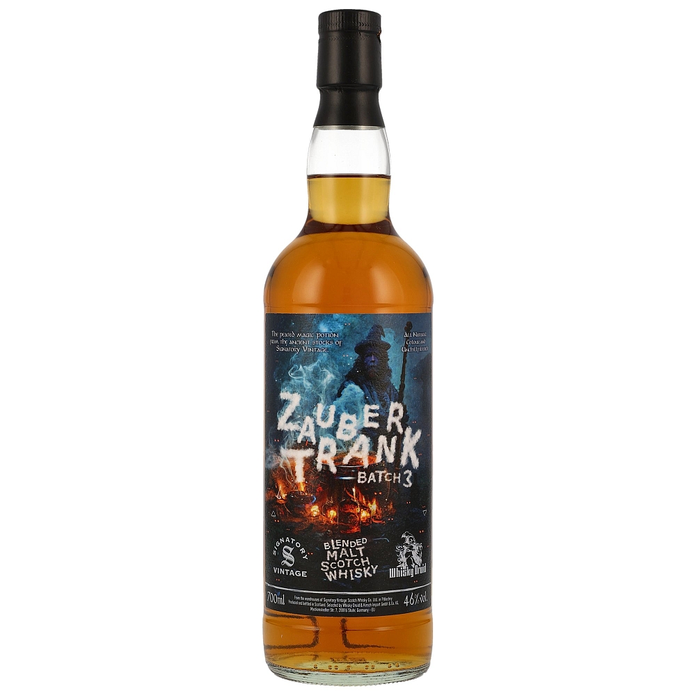 Zaubertrank Batch 3 - Whisky Druid Blended Malt Scotch Whisky (Signatory Vintage) 46% 0,7l