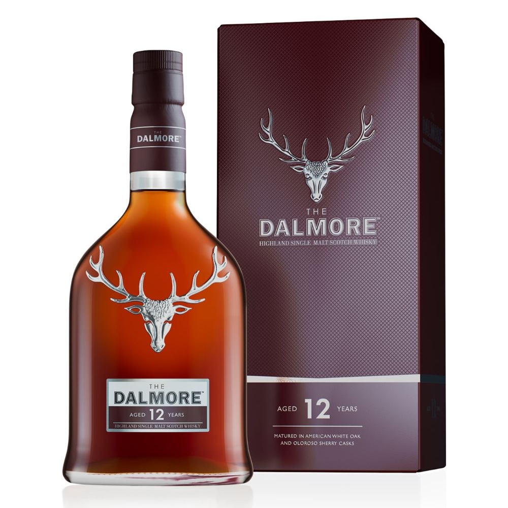 The Dalmore 12 Years Highland Single Malt Scotch Whisky 40% 0,7l