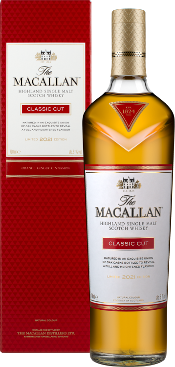 The Macallan Classic Cut 2021 Limited Edition Single Scotch Malt Whisky 51% 0,7l