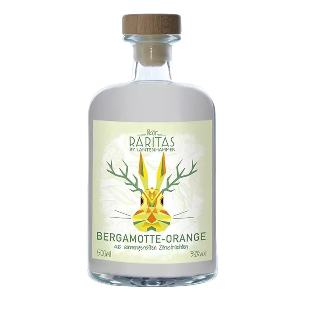 Raritas Bergamotte-Orangenlikör 38% 0,5l
