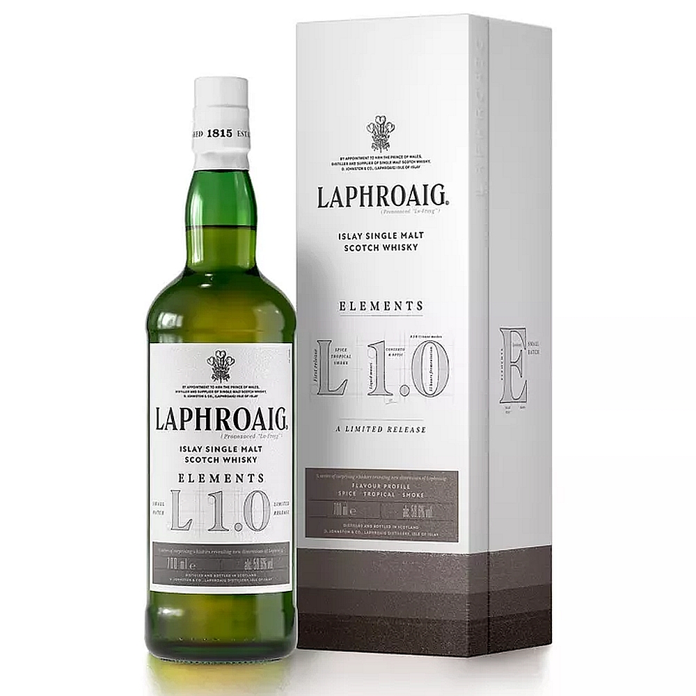 Laphroaig Elements 1.0 – Limited Release 2023 – Islay Single Malt Scotch Whisky 58,6% 0,7l