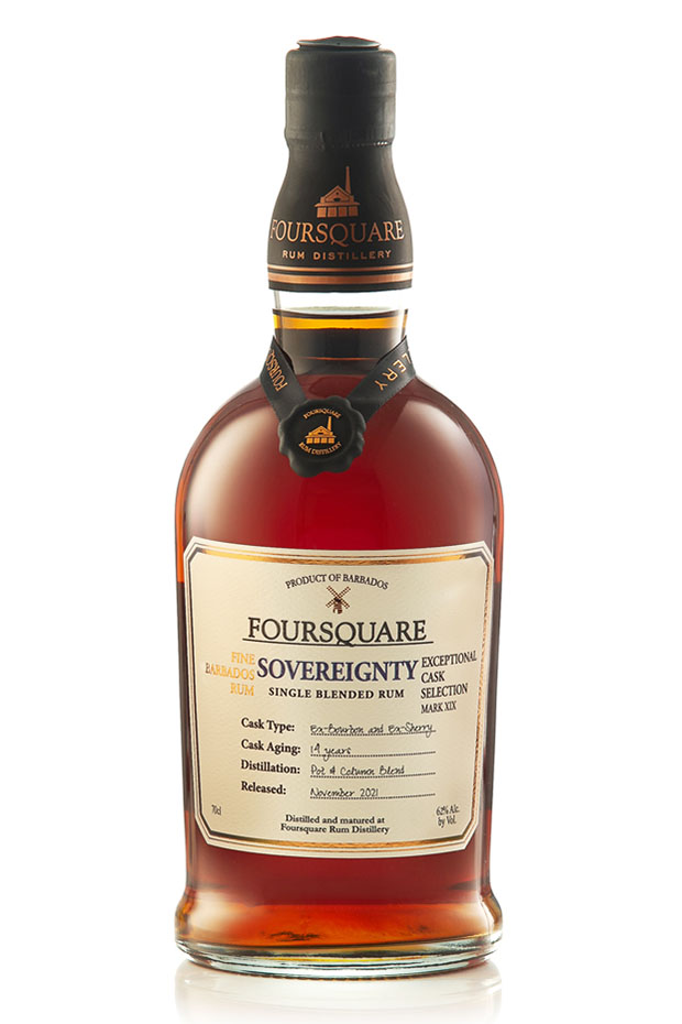 Foursquare Sovereignty Barbados Rum  62% 0,7l