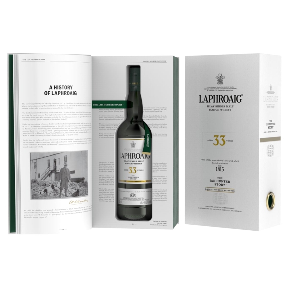 Laphroaig 33 Years Ian Hunter Story Book 3 Single Malt Scotch Whisky 49,9% 0,7l
