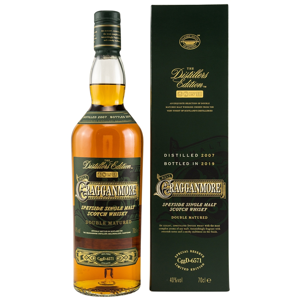 Cragganmore Distillers Edition 2019 Single Malt Scotch Whisky 40% 0,7l