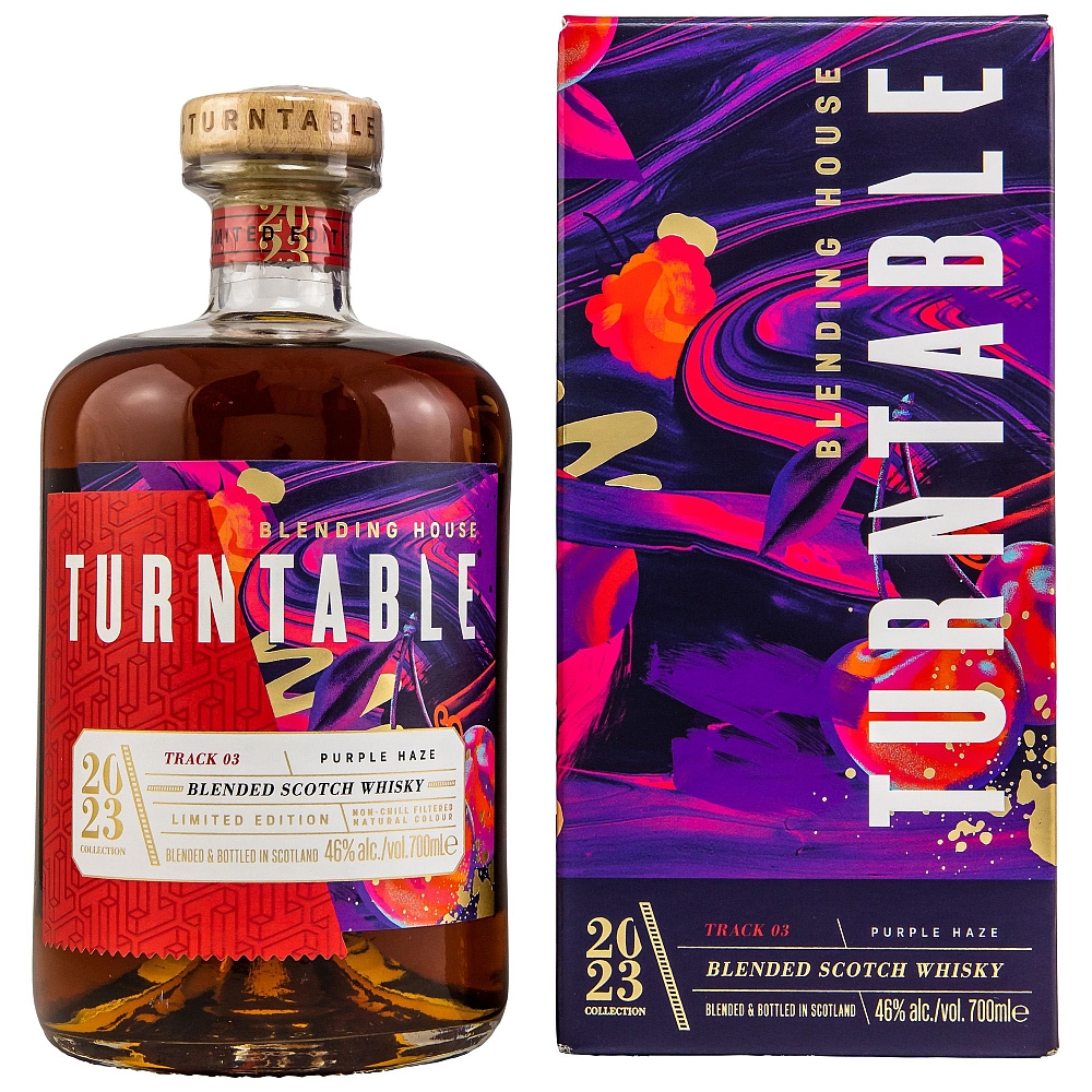 Turntable Blended Scotch Whisky Track 03: Purple Haze 46% 0,7l