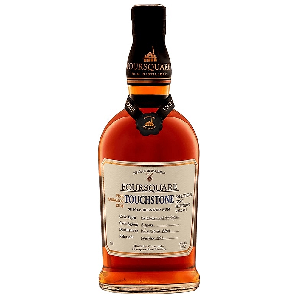 Foursquare Touchstone 14 Years Old Barbados Rum 61% 0,7l