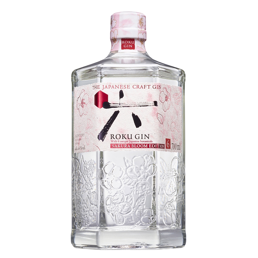 Roku Gin - Sakura Bloom Edition – 43% 0,7l