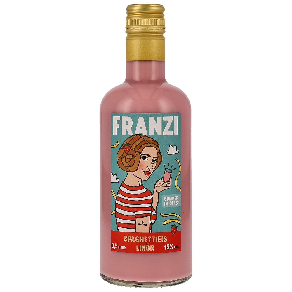 Franzi Spaghettieis Likör Limited Edition 15% 0,5l